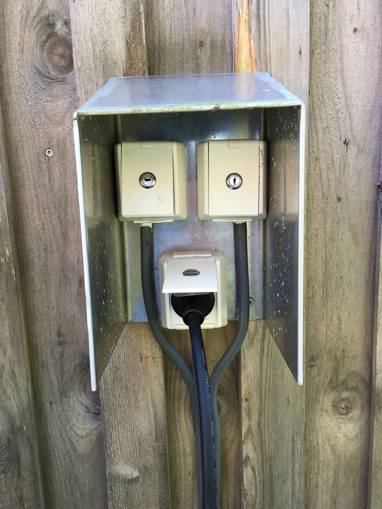 am Preikestolen Parkplatz in Norwegen.