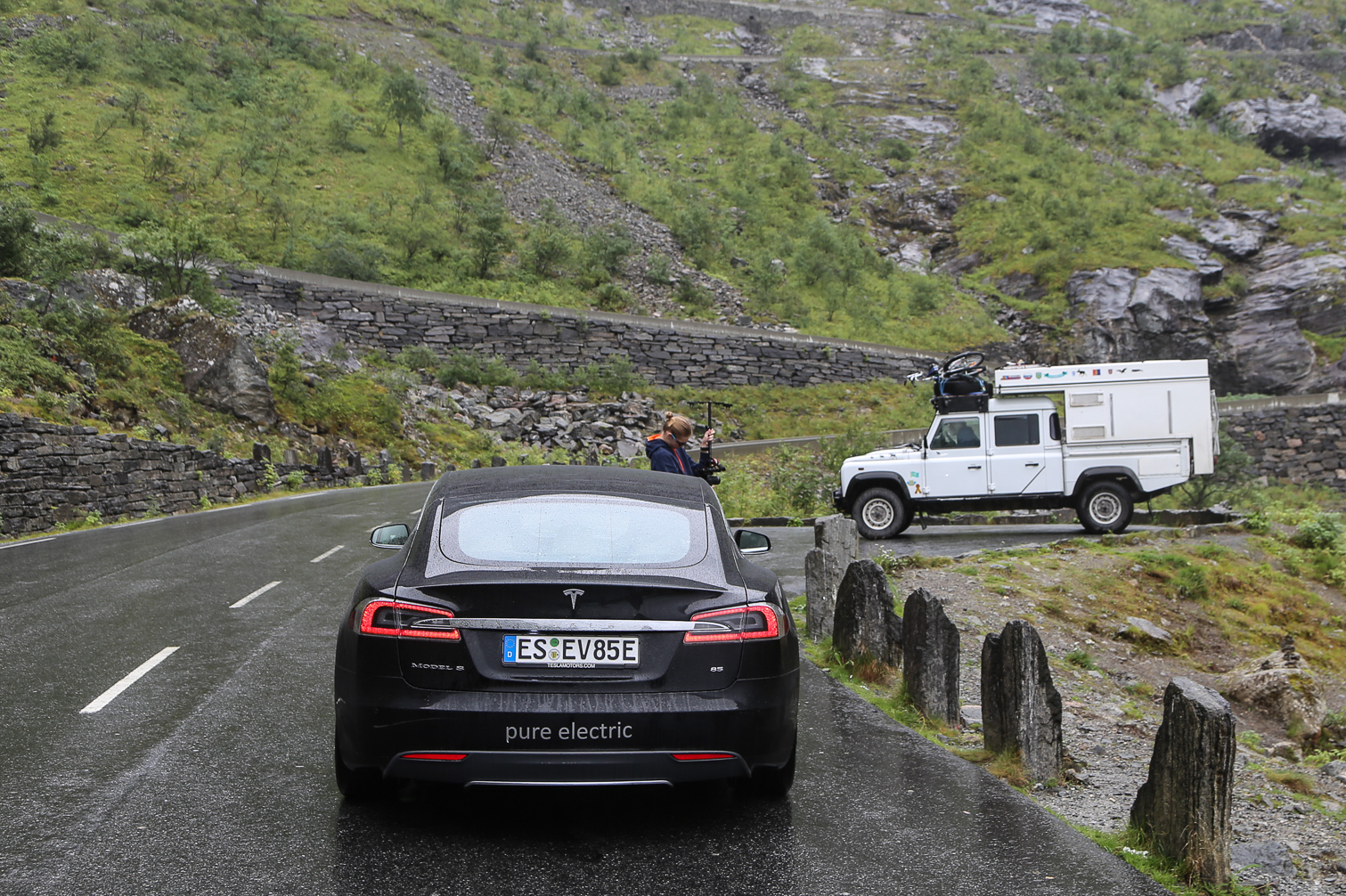 jeder hat so seine eigene Idee mit welchem Fahrzeug er durch Norwegen fahren möchte.